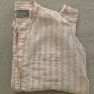 Everlane linen poplin shirt